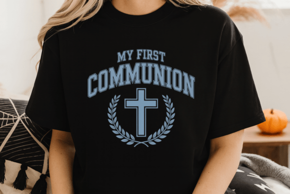 My First Communion Religious PNG for T-Shirt Designs